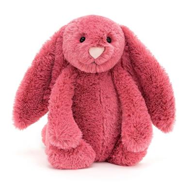 PELUCHE BASHFUL   BUNNY - Lapin rose cerise de 31 cm