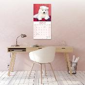 CALENDRIER 2026 - SAMOYEDE