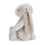 PELUCHE BLOSSOM de JELLYCAT - LAPIN gris  18cm