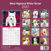 CALENDRIER 2027 - WEST HIGHLAND TERRIER