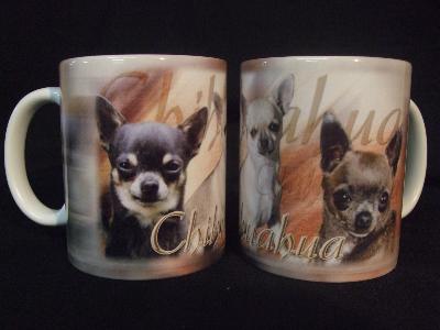 TASSE/MUG - CHIEN CHIHUAHUA POIL COURT