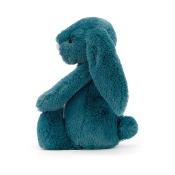 PELUCHE BASHFUL MINERAL BLUE  BUNNY - Lapin BLEU MINERAL  de 18 cm