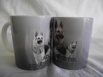 TASSE/MUG -  Chien BERGER ALLEMAND POIL LONG