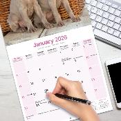 CALENDRIER 2026 - BRAQUE DE WEIMAR
