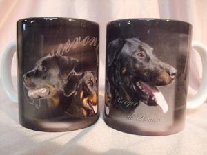 TASSE / MUG -  Chien BEAUCERON Oreilles Longues