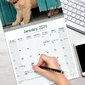 CALENDRIER 2026 - GOLDEN RETRIEVER