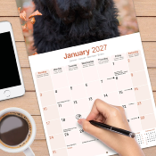 CALENDRIER 2027 - TERRE NEUVE