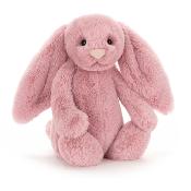 PELUCHE BASHFUL   BUNNY - Lapin rose de 31 cm