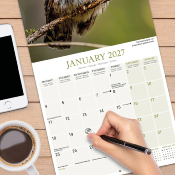 CALENDRIER 2027 - CHOUETTES