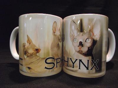 TASSE / MUG -  CHAT SPHINX