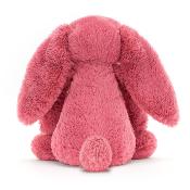 PELUCHE BASHFUL   BUNNY - Lapin rose cerise de 18 cm