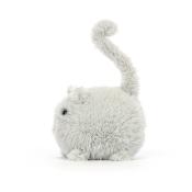 Peluche Chaton Gris  KITTEN CABOODLE de JELLYCAT 10 cm