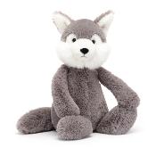 Peluche BASHFUL de JELLYCAT - Loup gris 31 cm