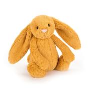 PELUCHE BASHFUL SAFFRON  BUNNY - Lapin safran - moutarde  de 31 cm