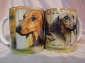 TASSE/MUG -  Chien TECKEL POIL COURT