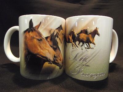 TASSE / MUG -  CHEVAUX SELLE FRANCAIS