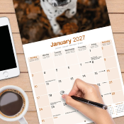 CALENDRIER 2027 - DALMATIEN