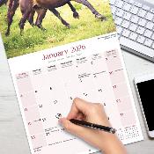 CALENDRIER 2026 - CHEVAUX