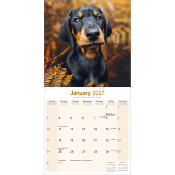 CALENDRIER 2027 - DOBERMAN
