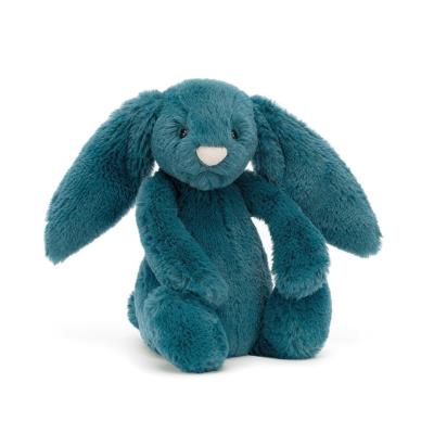 PELUCHE BASHFUL MINERAL BLUE  BUNNY - Lapin BLEU MINERAL  de 18 cm