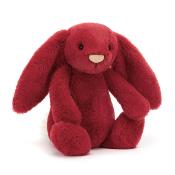 PELUCHE BASHFUL LUXE SCARLETT ORIGINAL BUNNY - Lapin rouge cerise de 31 cm