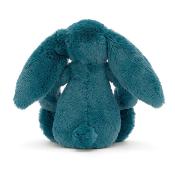 PELUCHE BASHFUL MINERAL BLUE  BUNNY - Lapin BLEU MINERAL  de 18 cm