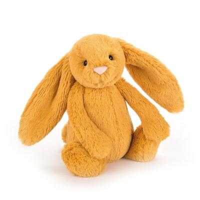 PELUCHE BASHFUL SAFFRON  BUNNY - Lapin Jaune Safran de 18 cm