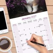 CALENDRIER 2027 - WELSH CORGI