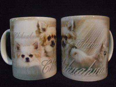 TASSE/MUG - CHIEN CHIHUAHUA POIL LONG