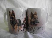 TASSE/MUG -  Chien BERGER ALLEMAND POIL LONG