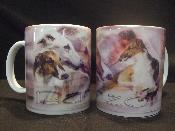 TASSE/MUG -  Chien BARZOI