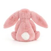 PELUCHE BASHFUL PETAL  BUNNY - Lapin rose  de 18 cm