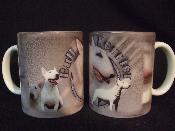 TASSE/MUG -  Chien BULL TERRIER BLANC
