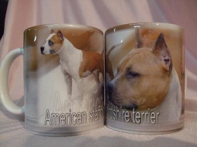 TASSE/MUG -  Chien AMERICAN STAFFORDSHIRE 