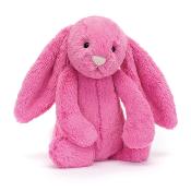 PELUCHE BASHFUL PINK  BUNNY - Lapin rose bonbon de 31 cm