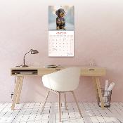 CALENDRIER 2026 - TECKEL POIL DUR