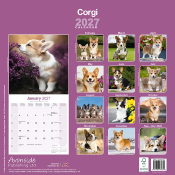 CALENDRIER 2027 - WELSH CORGI