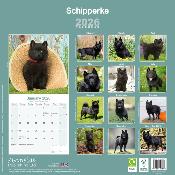 CALENDRIER 2026 - SCHIPPERKE
