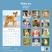 CALENDRIER 2027 - SHIBA INU