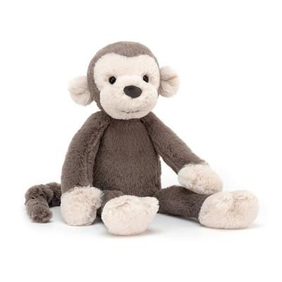 PELUCHE BRODIE  de JELLYCAT - SINGE  27 cm