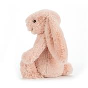 PELUCHE BASHFUL BLUSH  BUNNY - Lapin rose pâle de 31 cm