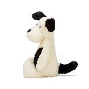 Peluche BASHFUL chiot BLANC et NOIR  de JELLYCAT