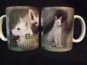 TASSE / MUG -  Chien BERGER BLANC SUISSE (Bis)