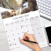 CALENDRIER 2026 - LOUPS