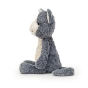 PELUCHE TUFFET de JELLYCAT - CHAT gris et blanc 31cm