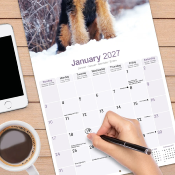 CALENDRIER 2027 - AIREDALE