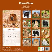 CALENDRIER 2026 - CHOW CHOW