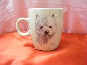 TASSE / MUG -  SENSEO - CHIEN WEST HIGHLAND TERRIER