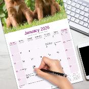 CALENDRIER 2026 - SETTER IRLANDAIS